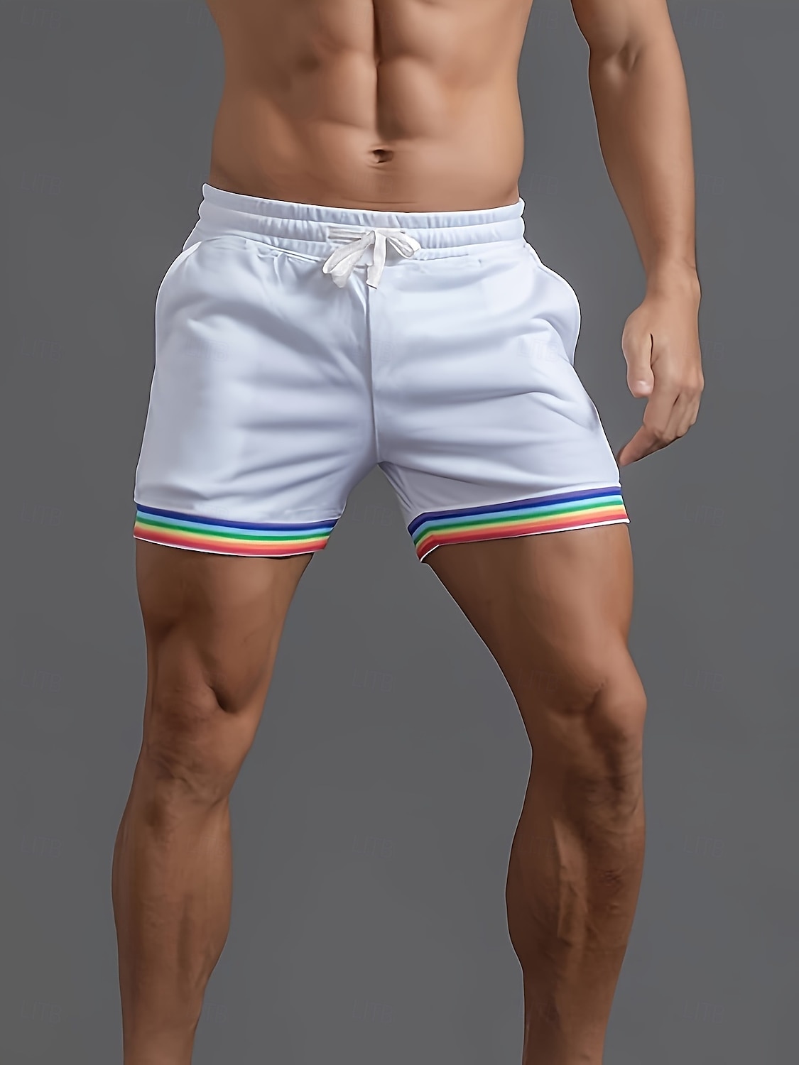 Homme Actif Shorts de survêtement Shorts Short décontracté Avec Poches Taille Élastique Pur Couleur Pleine Séchage Rapide Sport Court Extérieur Salle de sport Entraînement Sports Sport Rouge Gris de 2026 ? $16.49 –P8