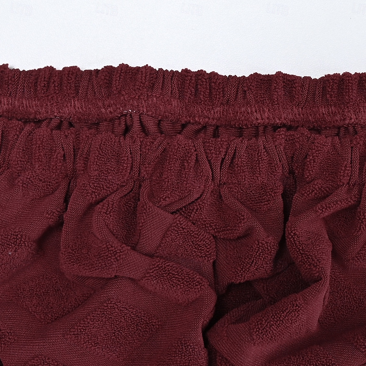 Strečový žakárový diamantový potah na sedák s elastickým potahem, dvojité elastické pásky, prachotěsný chránič sedáku do jídelny, kuchyně, hotelu 2026 - $8.99 –P6