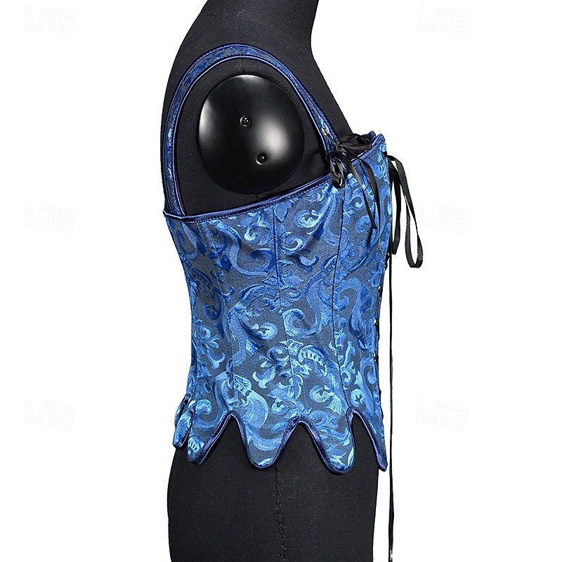 Medieval Renaissance Cottagecore Corset Bodice Viking Peasant Lace up Fancy Dress Women's Celtic Fantasy Halloween Carnival Performance LARP Ren Faire Adults' Corset 2026 - $31.99 –P23