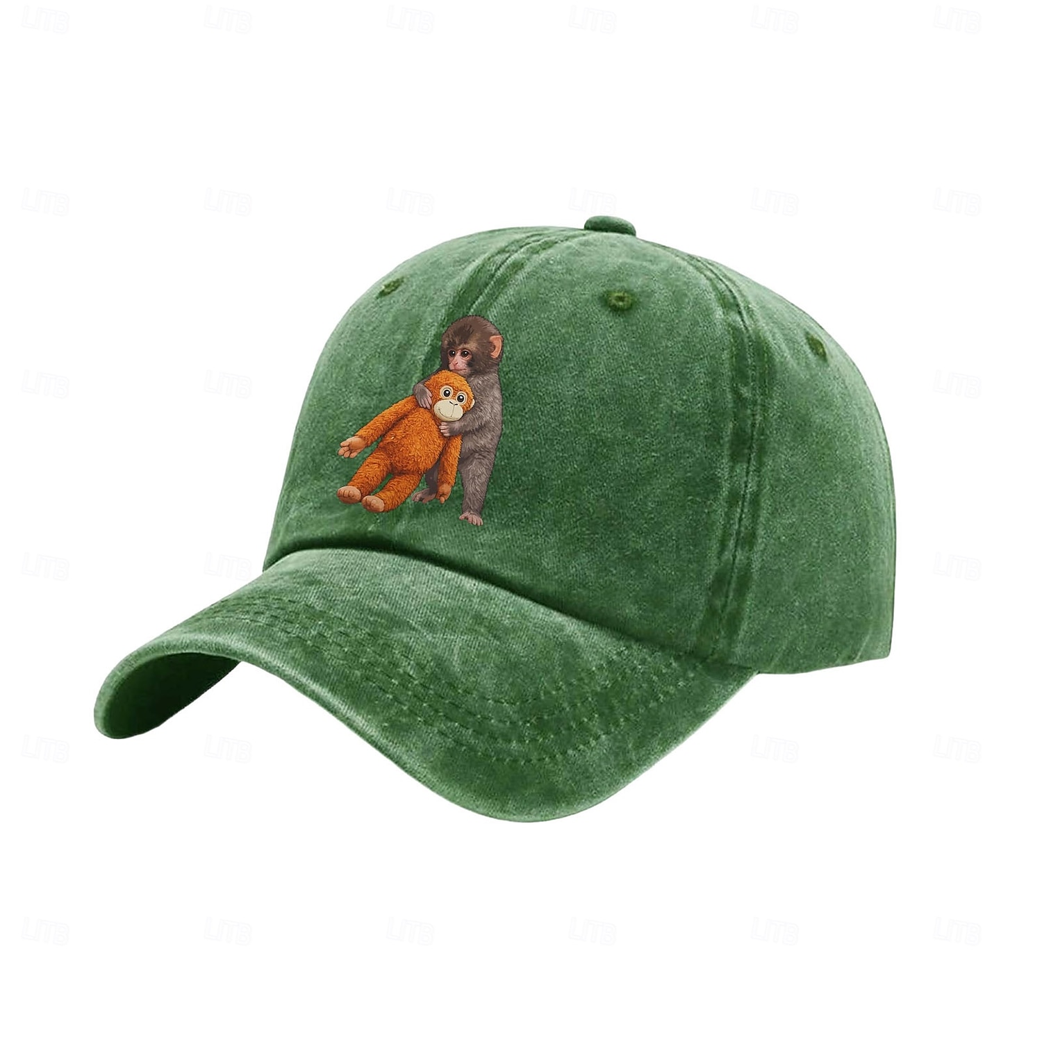 Tým Punch Monkey Meme Baseball Cap vtipná vintage praná bavlněná nastavitelné čepice pro muže a ženy 2026 - $16.99 –P5