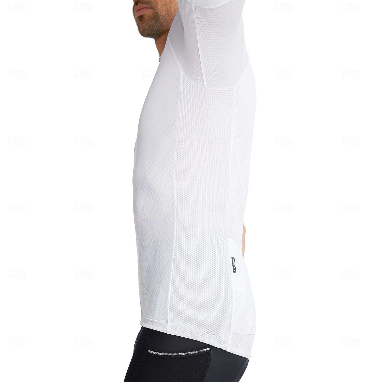 Ανδρικά Πουλόβερ Γεωμετρικό Κοντομάνικο Ποδήλατο Αθλητική μπλούζα με 3 πίσω τσέπες Ύγρανση Αθλητισμός Θαλασσί Λευκό Ρουμπίνι Ρούχα 2026 - $42.99 –P26