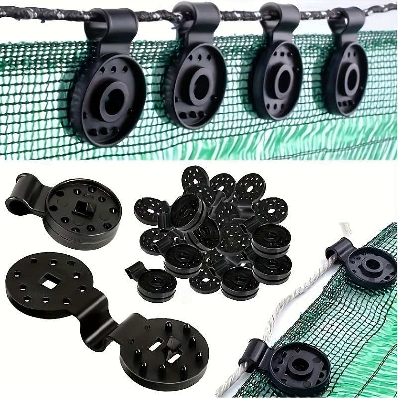 100 robuste Befestigungsclips für Sonnenschutzgewebe, Spezialclips für Gewächshäuser und Gärten, Sonnenschutzclips für Autoscheiben, UV-beständige Pflanzennetzbefestigungen, wasserdichte Clips für den 2026 - $9.99 –P1