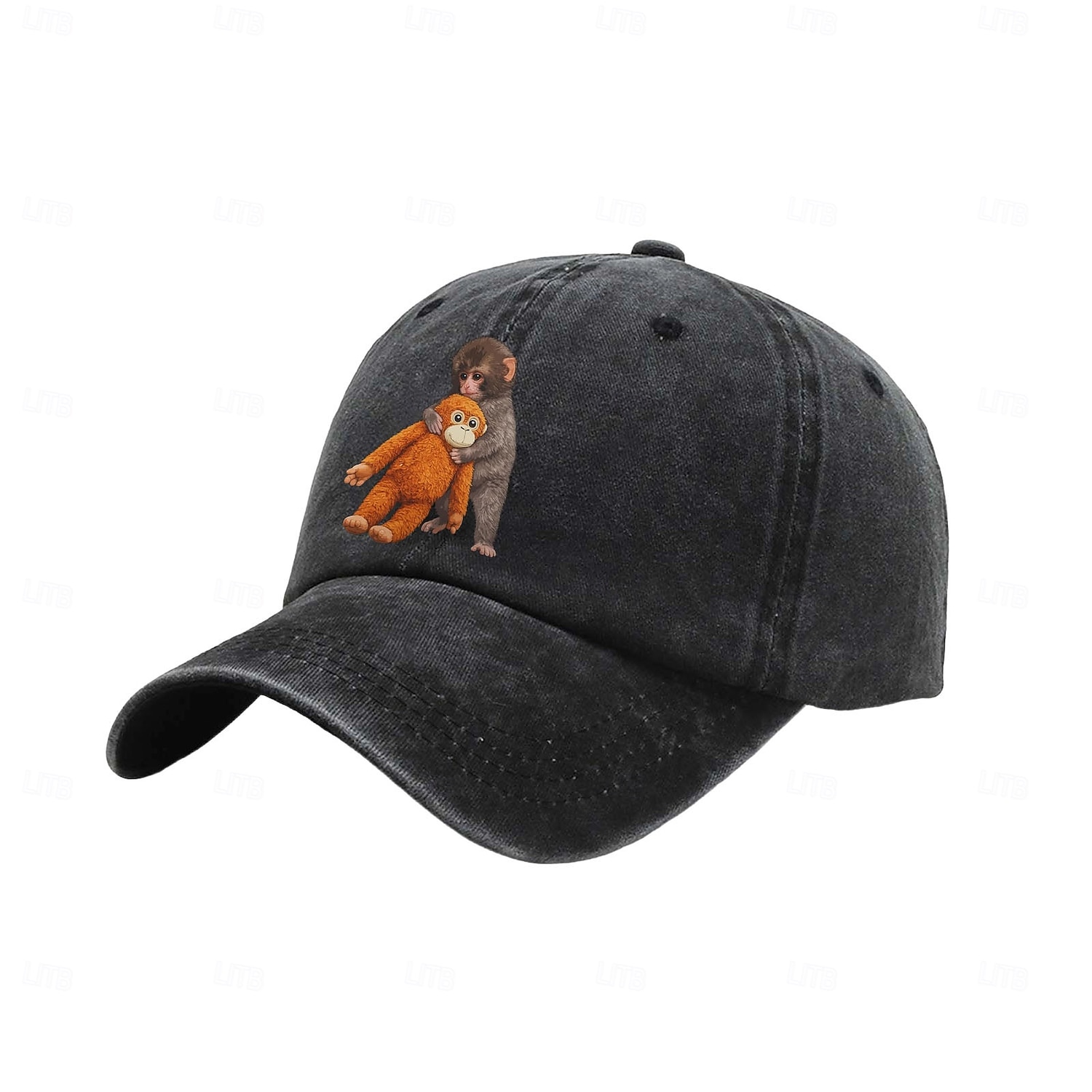 Tým Punch Monkey Meme Baseball Cap vtipná vintage praná bavlněná nastavitelné čepice pro muže a ženy 2026 - $16.99 –P8