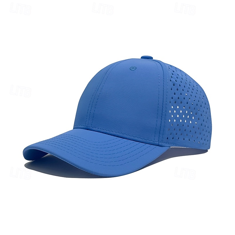 Casquette de Baseball Chapeau de soleil Casquette de tennis Unisexe Mancherons Casquette de Course Couleur Unie Protection solaire Évacuation de l'Humidité Respirant pour Tennis Base-ball Pickleball de 2026 ? $9.49 –P5