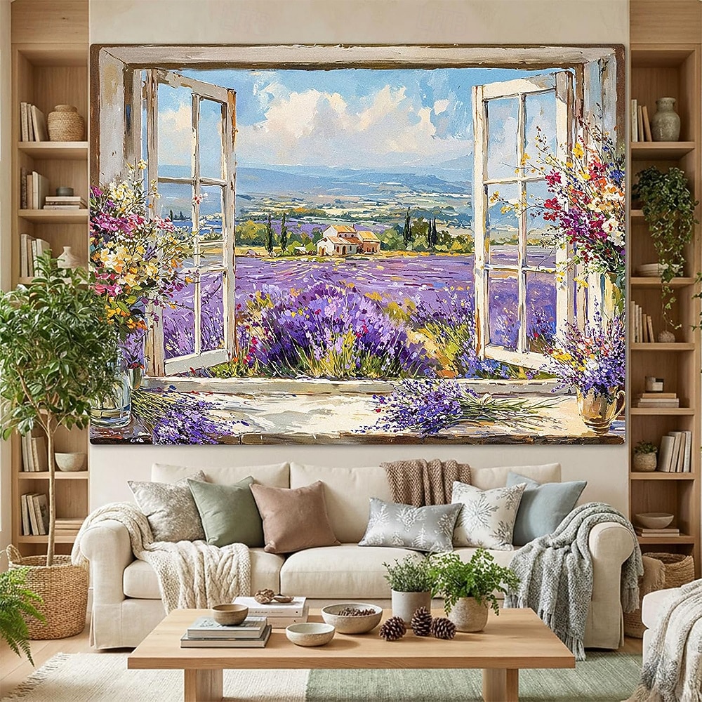3D Zen Garden Window View Wall Tapestry Cherry Blossoms Sakura Pond Rocks Shoji Screen Tea Set Home Decor Living Room Bedroom Backdrop Office Mural Art 2026 - $19.99 –P7