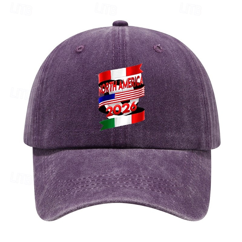 Fotbal Mondial Pălării / Căciuli Fotbal Fotbal Casual Adulți Unisex Casual În aer liber Meci Îmbrăcați-vă 2026 - $12.49 –P18