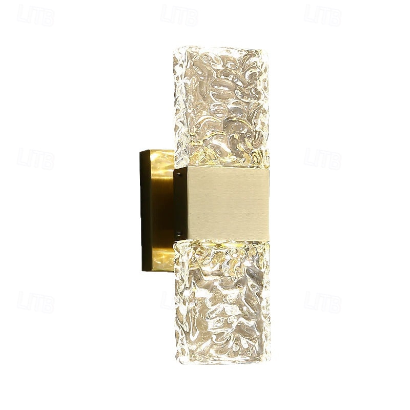 Gold Sconces Wall Lighting - Crystal Wall Sconces Modern Bathroom Vanity Light Fixtures Hardwire Modern LED Wall Mounted Sconces for Hallway Living Room 2026 - $146.59 –P7