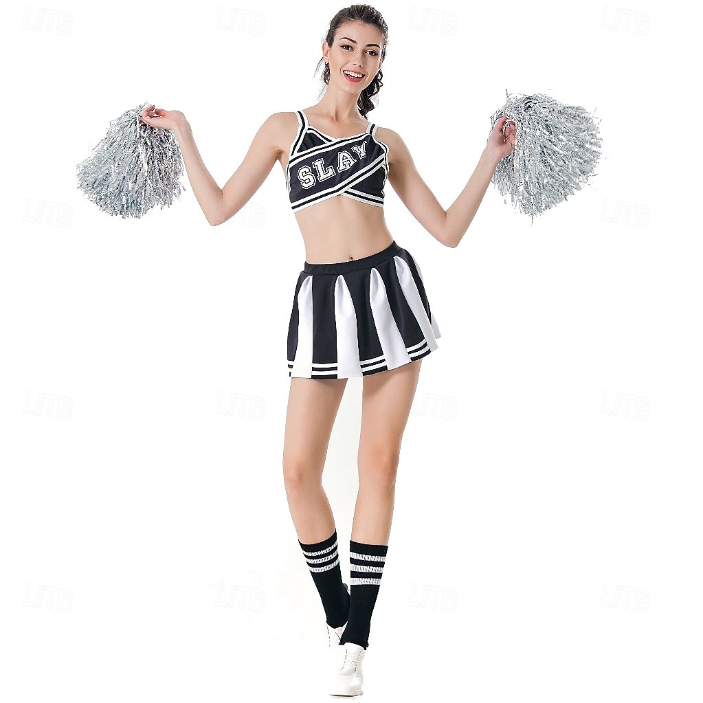Partita mondiale di calcio 2026 Abiti Costume di fantasia Abbigliamento sportivo ragazza pon pon Vintage Sexy Football americano Adulti Per donna Mascherata Feste Evento di calcio Vestirsi del 2026 a $40.99 –P3