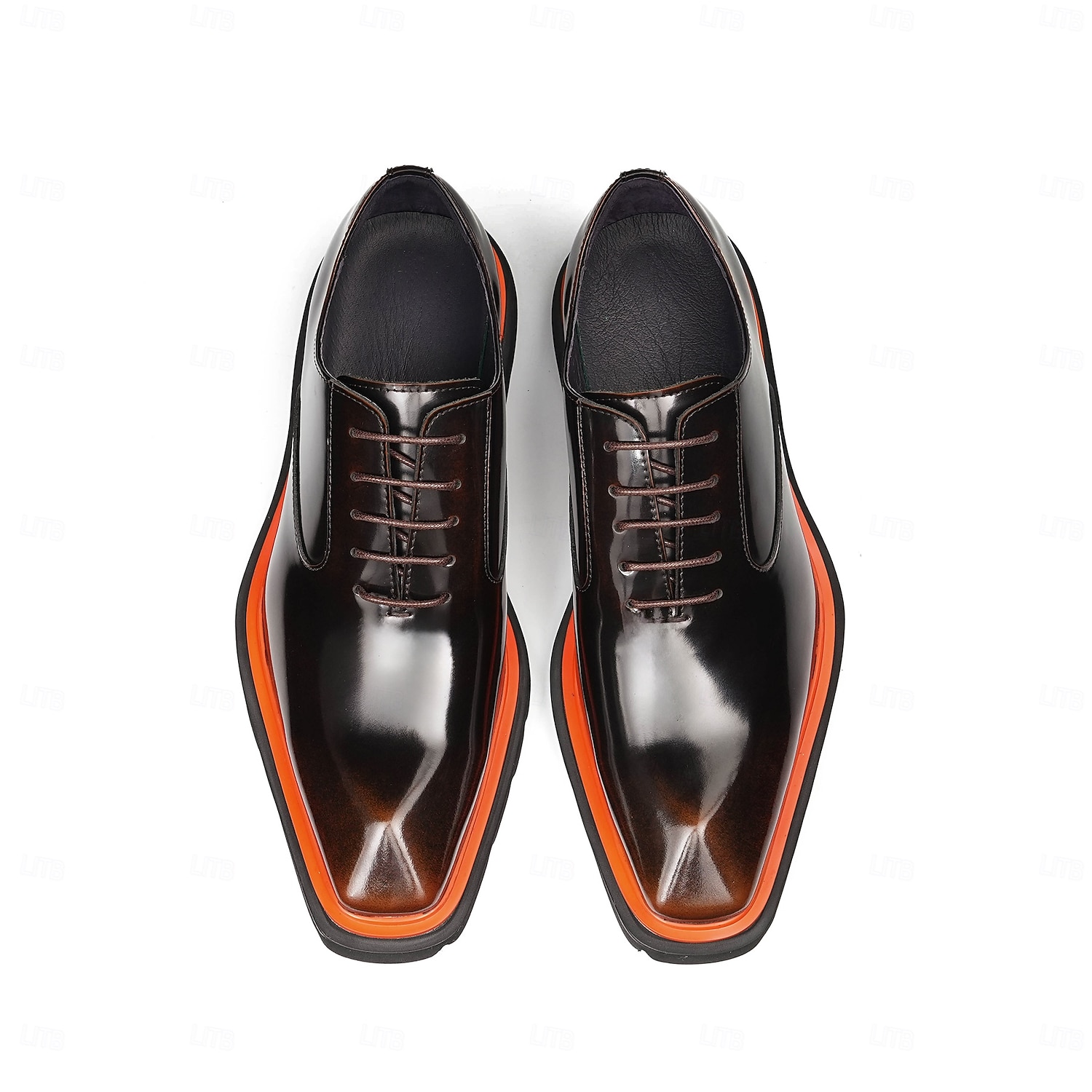 Chaussures derby classiques pour hommes, 100 % cuir de première qualité, finition polie, confortables et élégantes, idéales pour les affaires, les mariages et les occasions formelles. de 2026 ? $109.99 –P3
