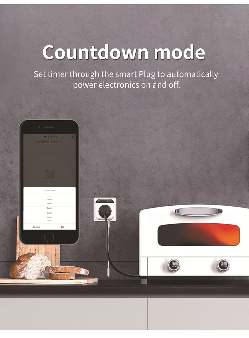 Programmable Smart WiFi Thermostat Plug Mini Temperature Controller 10A Plug-in Socket APP Control Voice Control Schedule Timer Electric Switch for Heating Cooling Appliances 2026 - $64.99 –P5