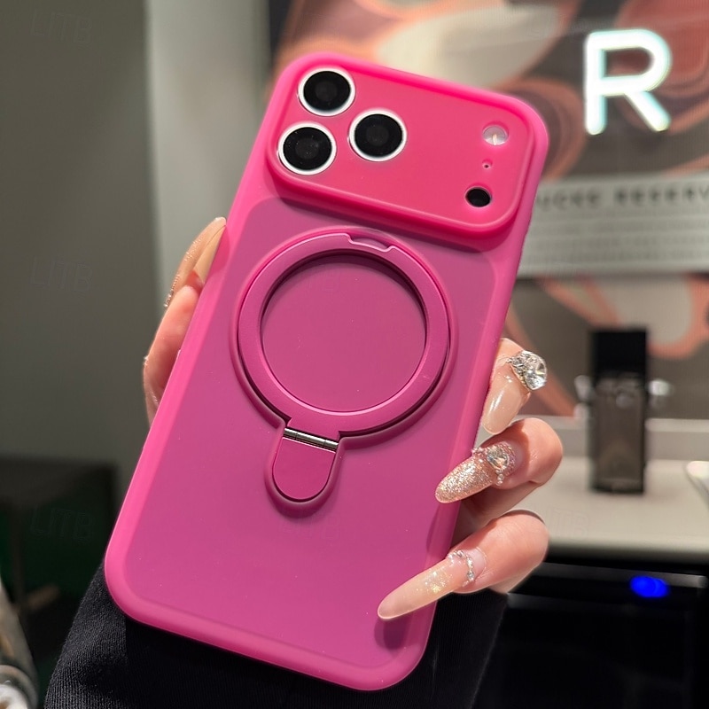 τηλέφωνο tok Για iPhone 17 Pro Max 16 Pro Max 15 Pro Max Πίσω Κάλυμμα με βάση στήριξης Ανθεκτική σε πτώσεις ABS + PC 2026 - $14.99 –P16