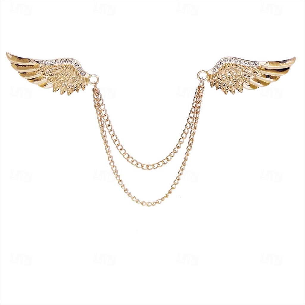 Bărbați 1 buc Manșete Aliaj Broșe Casual Zilnic Elegant Modă Argintiu Auriu 2026 - $2.99 –P2