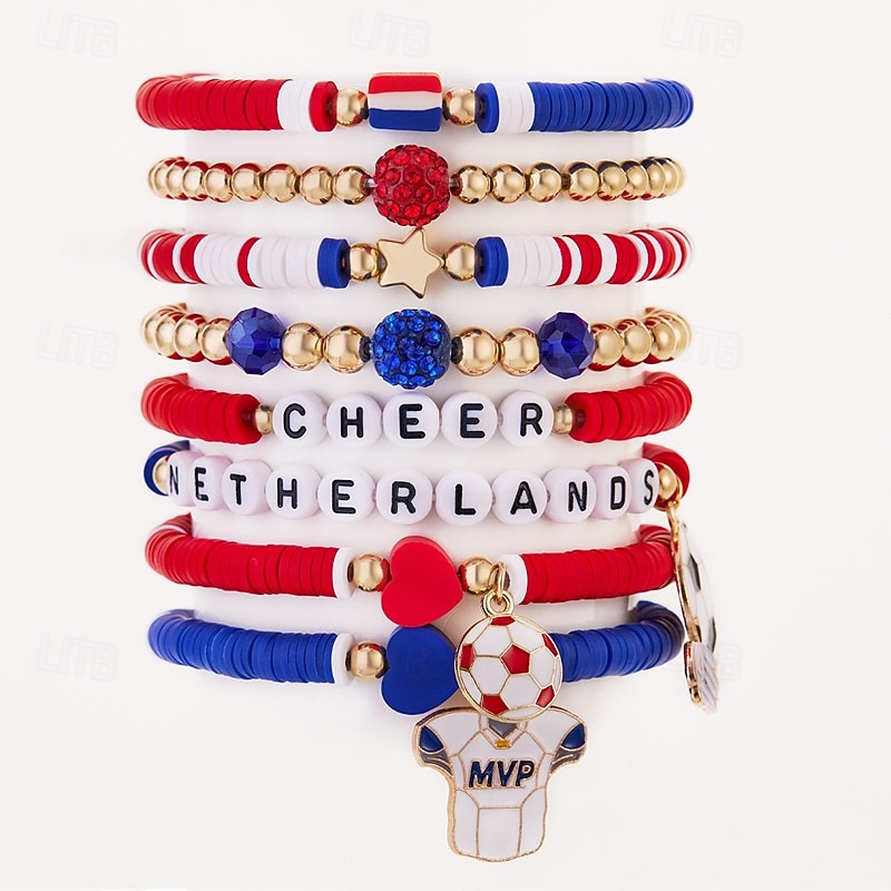 Världsfotbollsmatch 2026 armband Fotbollsmamma Fläkt Cosplay Vuxna Dam Maskerad Fest Fotbollsmatch Fotbollsevenemang Klä ut 2026 - $15.99 –P10