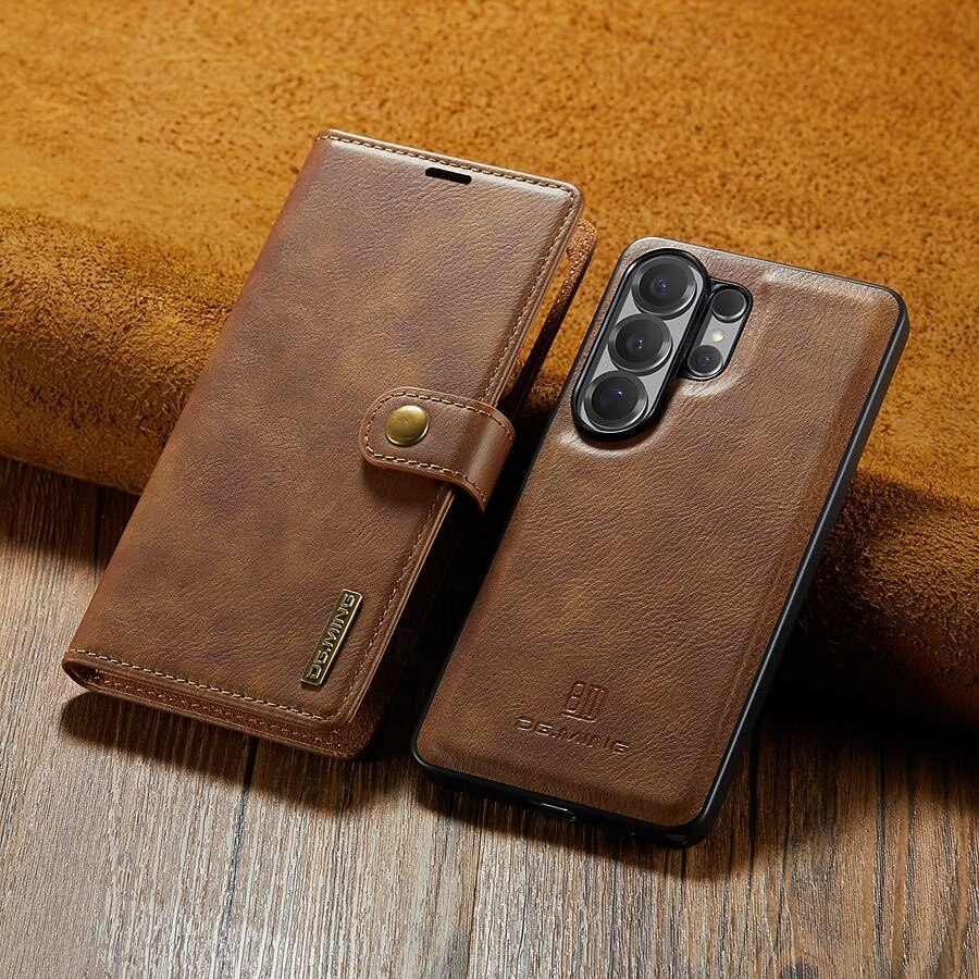 Phone Case For Samsung Galaxy S26 S26 Plus S26 Ultra Flip Cover Full Body Protective Retro Genuine Leather 2026 - $22.99 –P10
