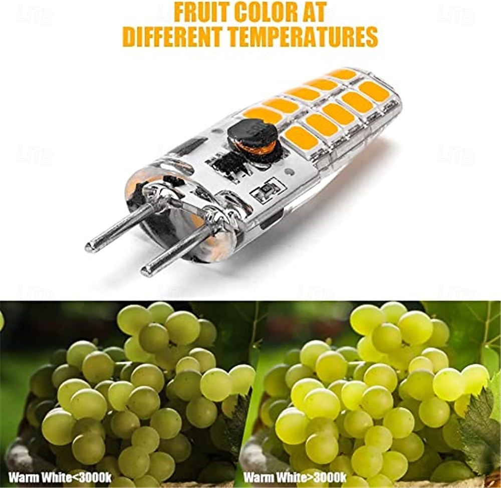 4pcs 10pcs Dimmable GY6.35 Led Bulb AC/DC12-24V 3W 20LED Energy Saving Silicone Light 360 degrees Replace Halogen Lamp 2026 - $41.99 –P13