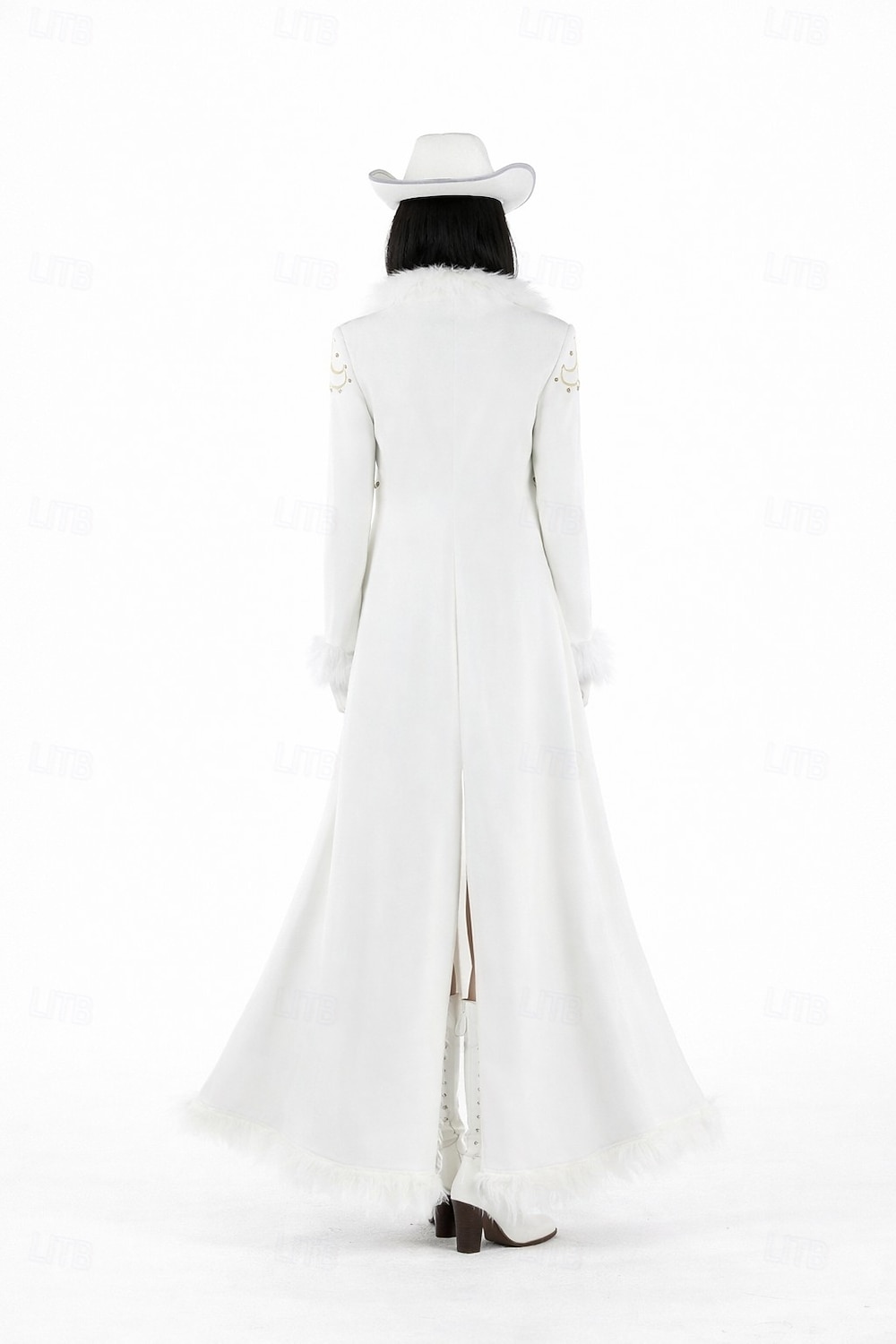 Disfraz de pirata con sombrero de paja de aventurero marino y sombrero de vaquero, disfraz de cosplay de anime de alta calidad para mujeres adultas, ideal para Halloween, carnaval y exposiciones de 2026 - $210.39 –P4