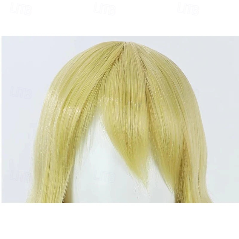 Perucă bob scurtă blondă cu breton, stil Ocean Adventurer, pentru petrecere cosplay 2026 - $24.99 –P5