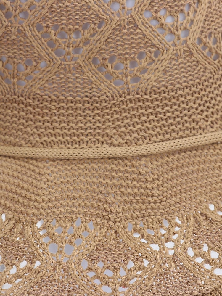 Opvouwbare zonnehoed voor dames, lichtgewicht polyester, boho-stijl, meerkleurig, ademend en opvouwbaar, perfect voor vakantie, reizen, strand en dagelijks gebruik. 2026 - $11.99 –P12