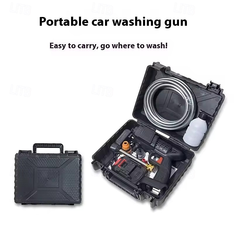Cordless Pressure Washer, Battery Powered Portable Power Washer with Rechargeable Battery and Charger, Handheld High Pressure Cleaner for Car Washing, Patio, Fence, Garden Decor with Storage Case 2026 - $98.99 –P11