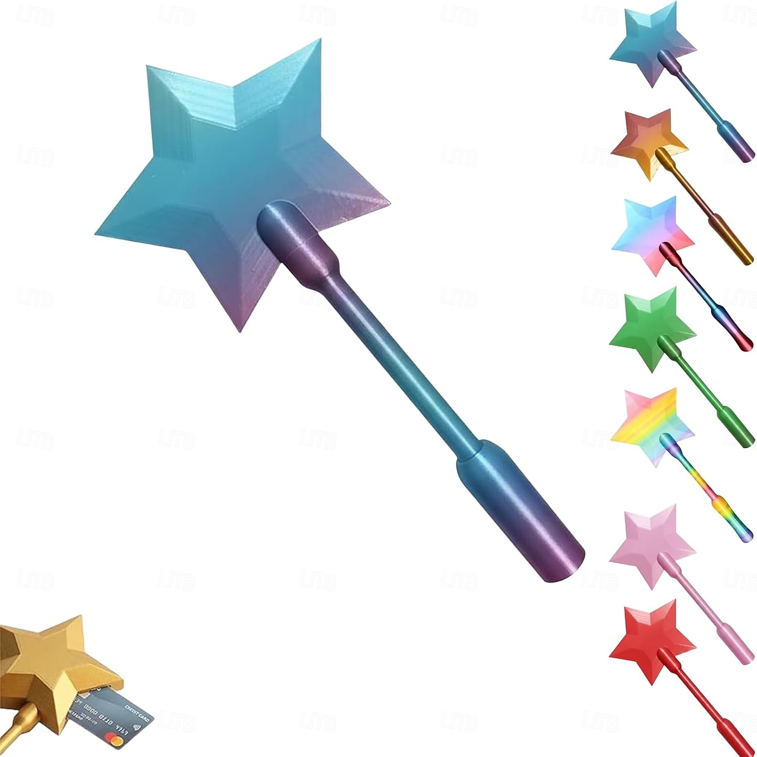 3D-geprinte toverstaf om te betalen met aanraking, magische sterrentoverstaven om mee te betalen, contactloze betaalkaarthouder voor toverstaven, digitale betaalsterrentoverstaven voor gemakkelijk 2026 - $15.99 –P6