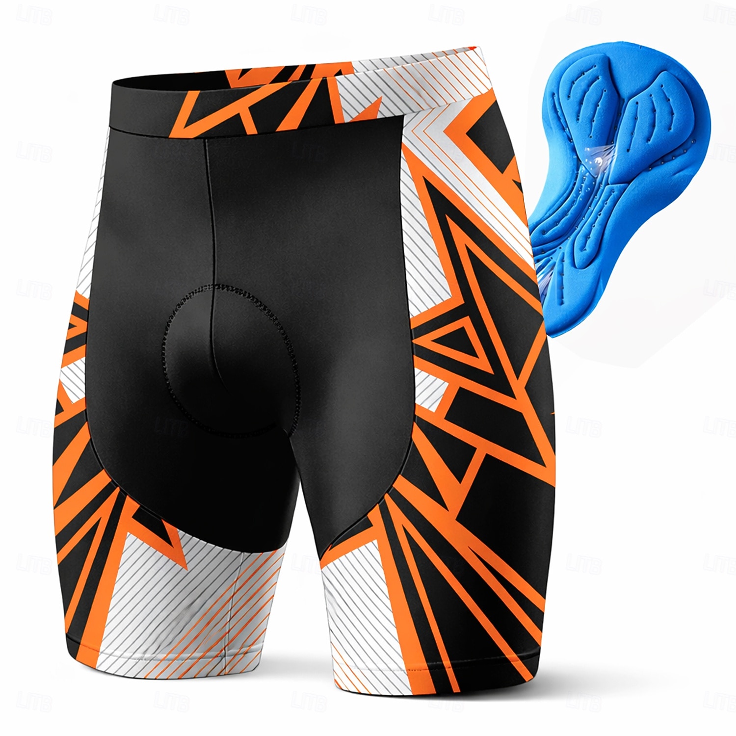 Men's Geometric Cycling Road Shorts Cycling Shorts Bike Shorts Bike Shorts Bottoms Slim Fit Sports 3D Pad Quick Dry Sweat wicking Breathable Yellow Blue Clothing Apparel Bike Wear 2026 - $28.99 –P5