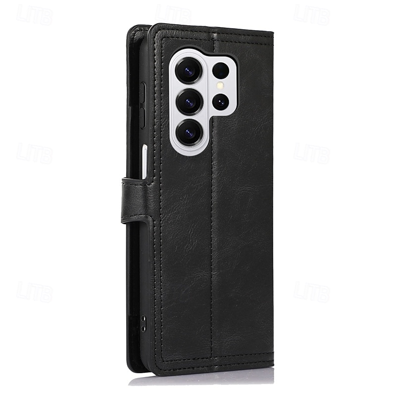 telefono Custodia Per Samsung Galaxy S26 S26 Plus S26 Ultra Custodia Portafoglio Cerniera Protezione Completa Cavalletto Retrò Pelle PU del 2026 a $20.99 –P32