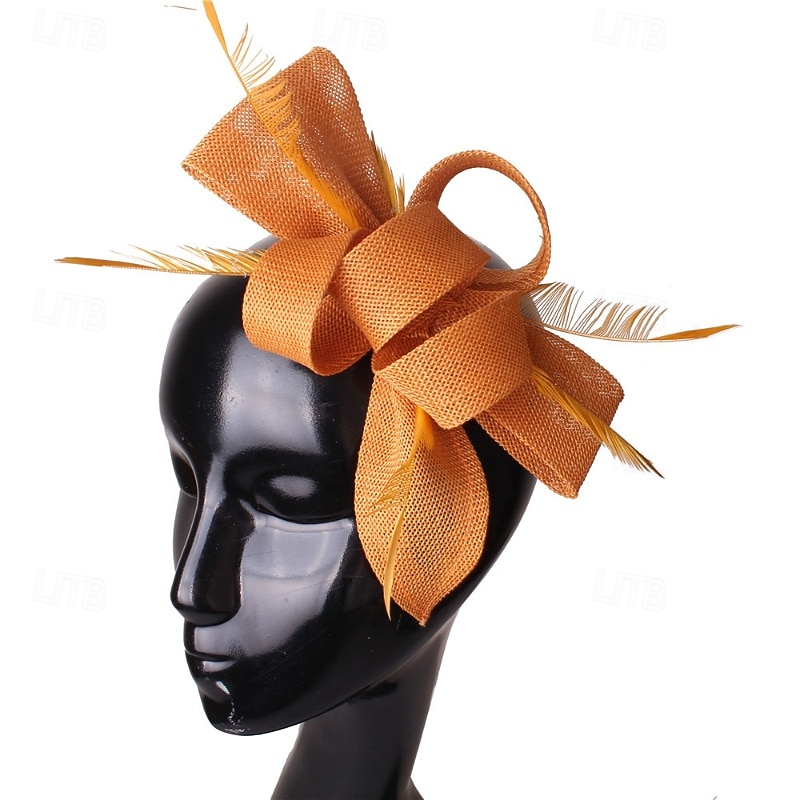 Fascinators Plumes Mariage Anniversaire ancien Mignon Rétro Avec Plume Casque Couvre-chef de 2026 ? $17.49 –P9