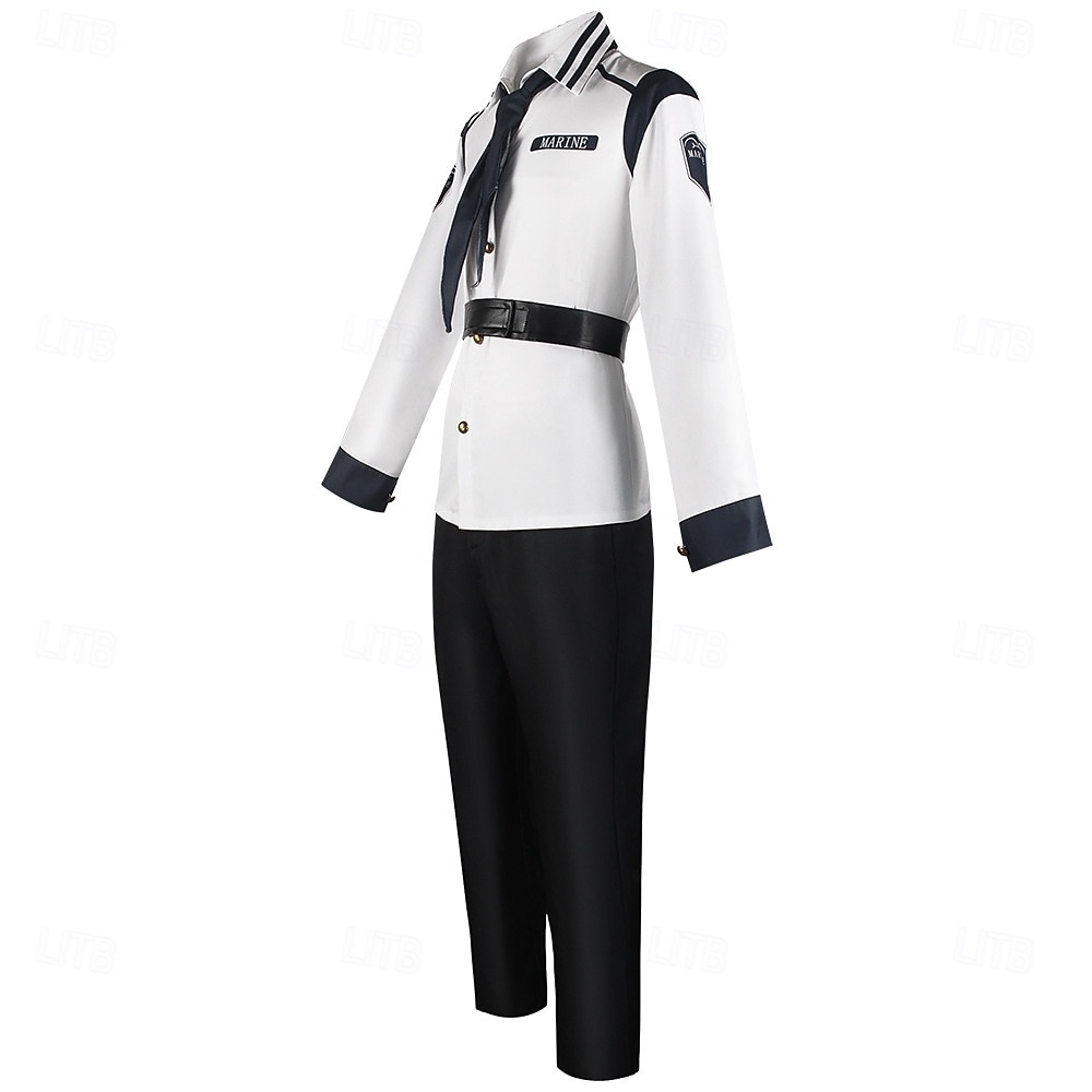Óceáni kalandor Szalmakalapos kalóz Egyenruha Film Cosplay jelmez for Férfi Felnőttek Mindszentek napja Álarcos mulatság Comic Con 2026 - $82.99 –P1