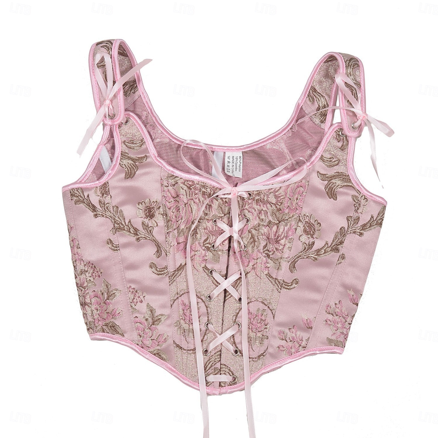 Medieval Renascentist Cottagecore Corset Corsaj Viching Țăran Cu Șiret Costume de fancy Pentru femei Celtic Fantezie Halloween Carnaval Performanță LARP Ren Faire Adulți Corset Corsaj 2026 - $38.99 –P20