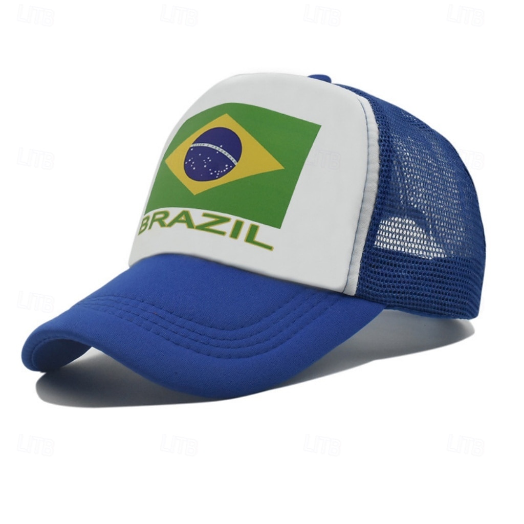 בגדי ריקוד גברים כובע בייסבול כובע שמש פול שחור פּוֹלִיאֶסטֶר טלאים אופנתי סגנון רחוב יום יומי יומי בָּחוּץ חופשה דגל ציטוטים ואמירות הגנה מפני השמש קרם הגנה נשימה 2026 - $4.49 –P6