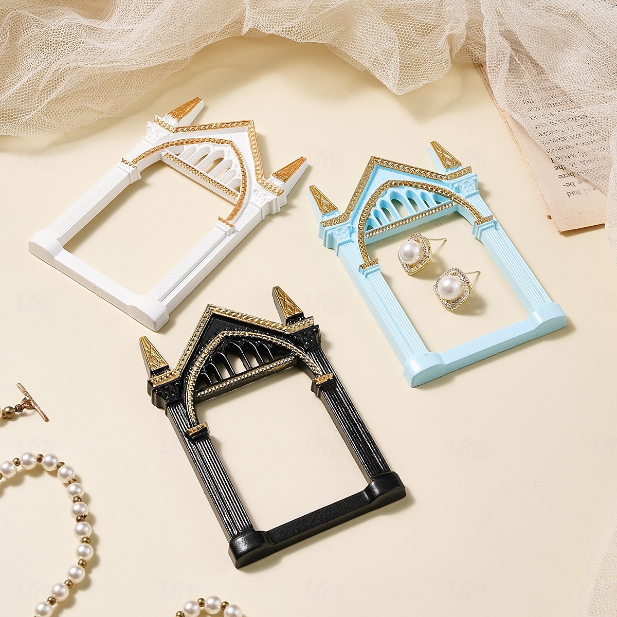 Resin Pattern Photo Frame Decorative Item DIY Piece for Photography Props and Small Home Decoration 2026 - $10.49 –P1