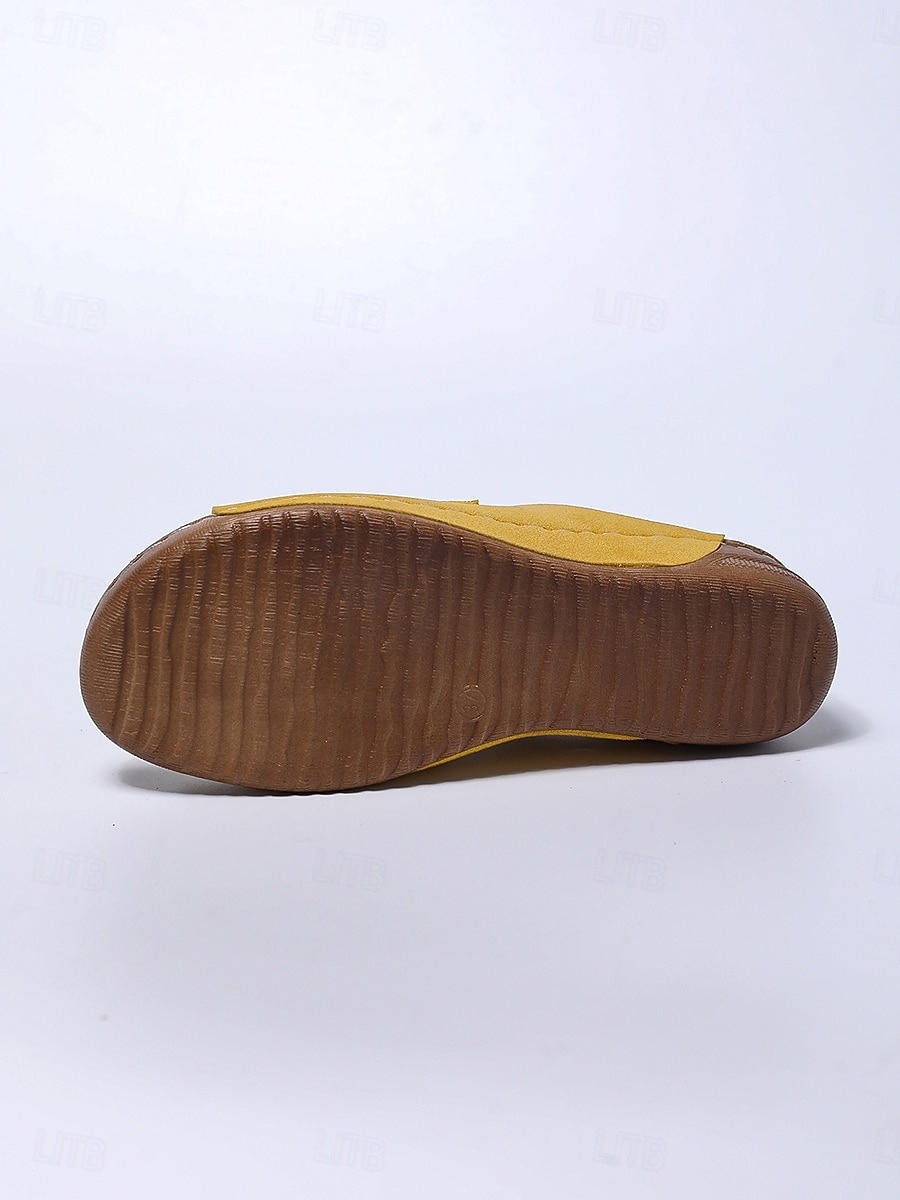 Women's Yellow Open-Toe Mule Slides with Chain – Comfortable Casual Sandals for Daily, Garden Wear and Travel Wear 2026 - $24.99 –P4