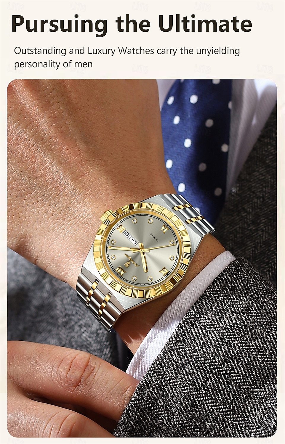 872 New Ultra-thin Stainless Steel Business Classic Men's Watch, Waterproof Luminous Quartz Wristwatch 2026 - $35.99 –P8