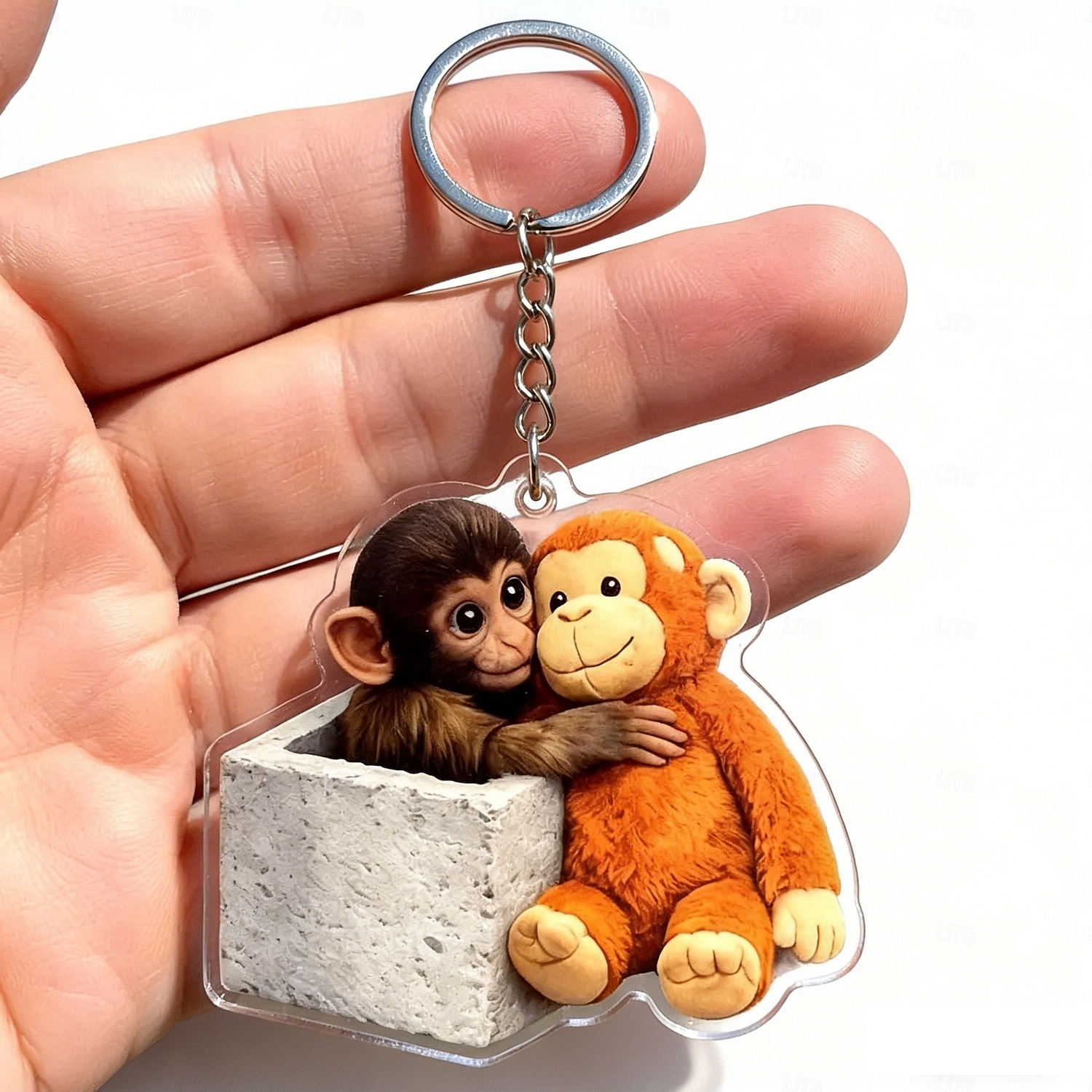 ميدالية حماية ميم بانش القرد، ميداليات بلاش ميم بانش مونكي، زينة ميمات القردة الصغيرة، ميدالية مواضيع حيوانية للتعليق على حقيبة الظهر 2026 - $9.99 –P10