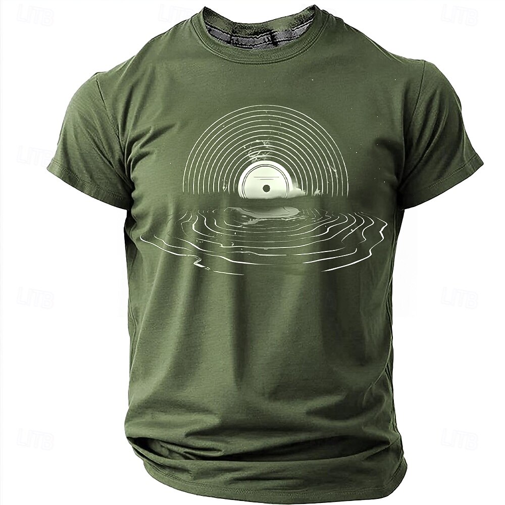 Hombre Música Argot divertido Camiseta Manga Corta Camiseta Impresión 3D Cuello Barco Camisa Moda Diario Diario Calle Negro Rojo Verano Primavera Ropa S M L XL XXL XXXL 2026 - $21.99 –P7