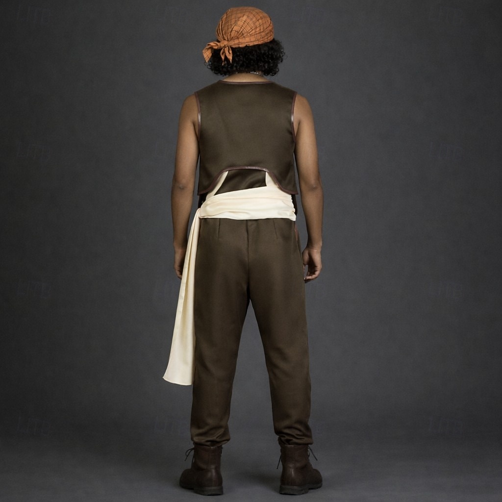 Havsäventyrare Usopp Stråhattpirat Animé Cosplay-kostym Cosplay-kostymer Halloween Karnival Comic Con Anime Expo Väst Byxor Huvudbonad Till Herr Vuxen 2026 - $68.99 –P8
