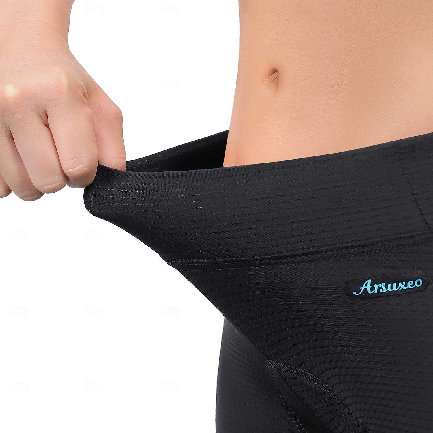 Арсуксо Жен. Сплошной цвет Велотрусы Велобрюки Шорты для горного велосипеда Велоспорт Шорты Шорты с защитой Плотное облегание Виды спорта 2026 - $26.99 –P2