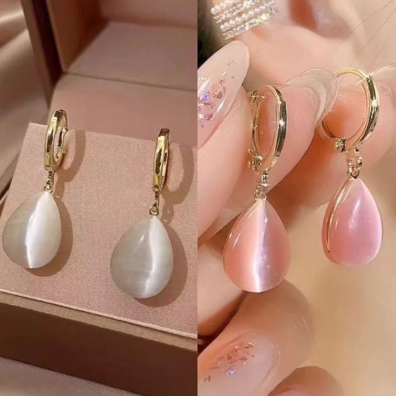 1 пара Серьги-слезки Серьги For Жен. Повседневные Для улицы Свидание Сплав Свисающие 2026 - $1.49 –P1