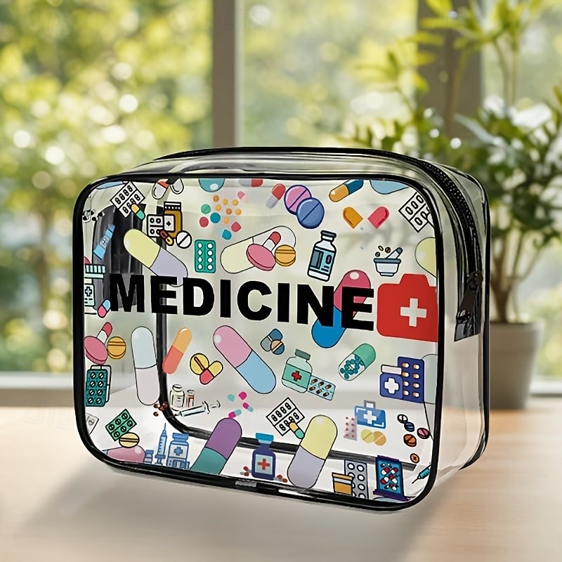 1/2 db-os nagy kapacitású kozmetikai tárolótáska cipzárral, hordozható sminkszervező nőknek és lányoknak, utazó piperecikkek kis pvc sminktasakkal 2026 - $12.49 –P2