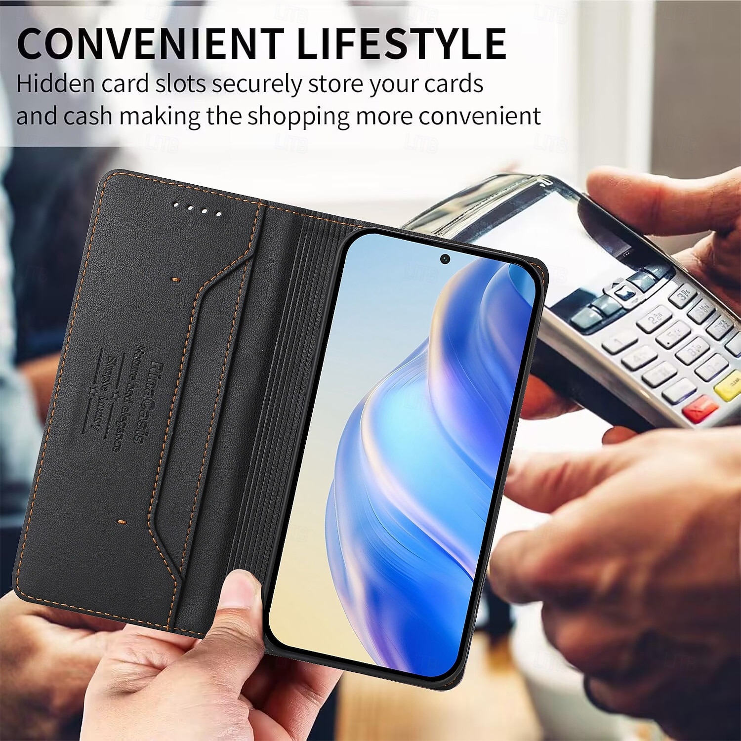 Phone Case For Samsung Galaxy S26 S26 Plus S26 Ultra Wallet Case with Stand Holder Support Wireless Charging Card Slot Retro TPU PU Leather 2026 - $15.99 –P10