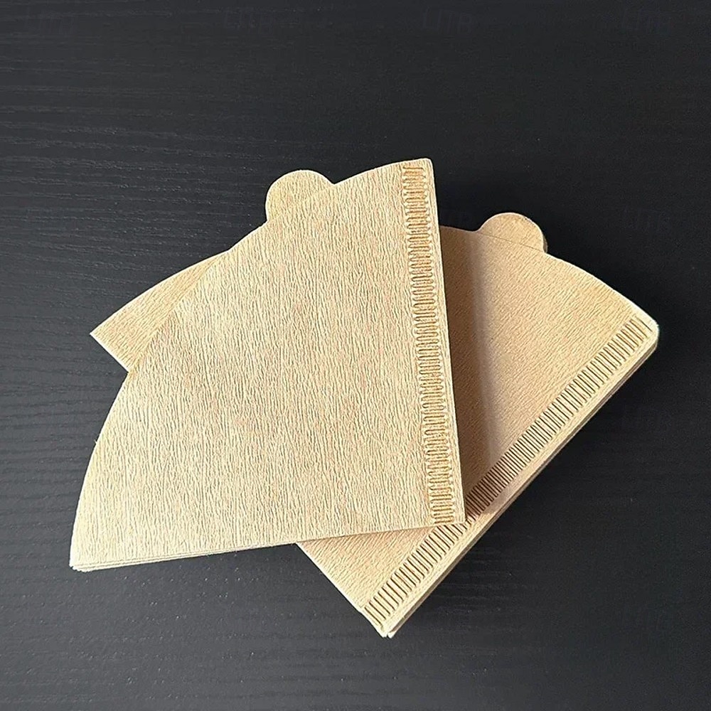 40/100 filtres à café jetables en papier naturel, pour 1 à 4 tasses, filtres en forme de V pour cafetière à filtre, accessoires pour cafés et maison, outils pour le café, 1 à 2/2 à 4 portions de 2026 ? $15.99 –P7
