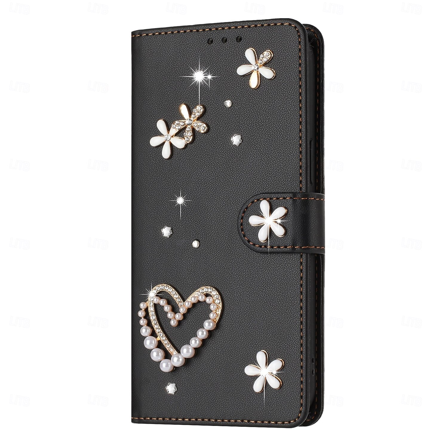telefono Custodia Per Samsung Galaxy S26 S26 Plus S26 Ultra per Donna Ragazza con Supporto Slot per Carte Fiore Floreale TPU Pelle PU del 2026 a $17.99 –P7