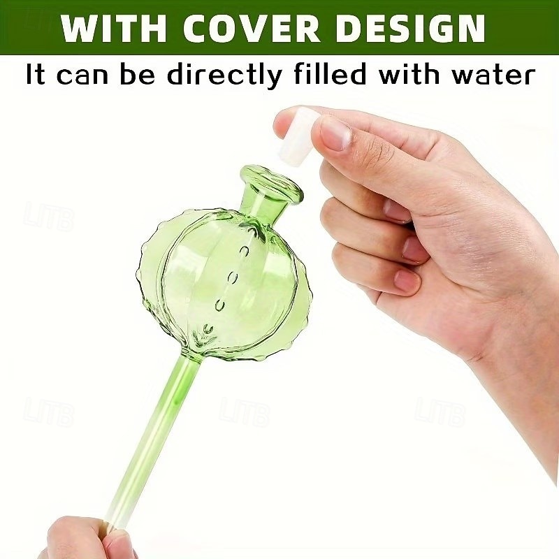 3/6PCS Cactus-shaped Automatic Watering Device Set, Plastic Watering Ball Tips, for Self-watering, Charming Decorative Design, Green 2026 - €10.78 –P5
