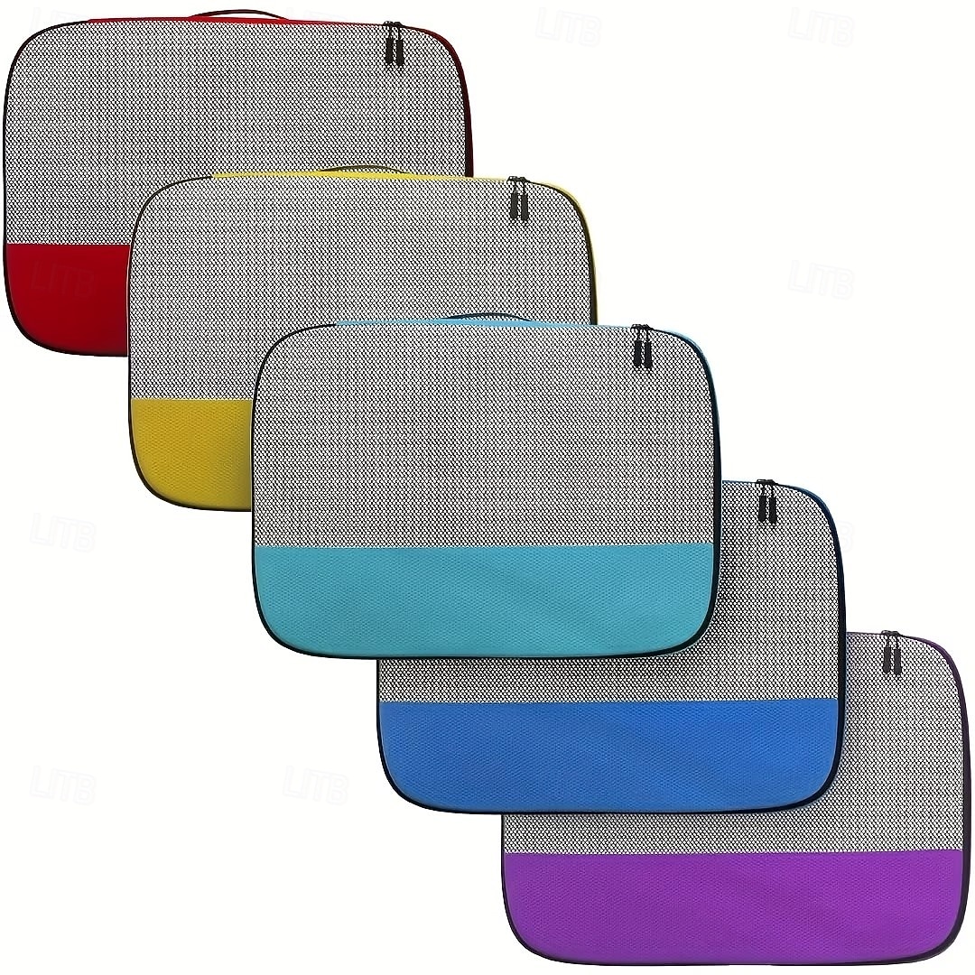 5 bolsas de almacenamiento de viaje, organizadores de embalaje coloridos en 3 tamaños (s, m, l), bolsas livianas para ropa, accesorios y organización del hogar. 2026 - $28.99 –P11