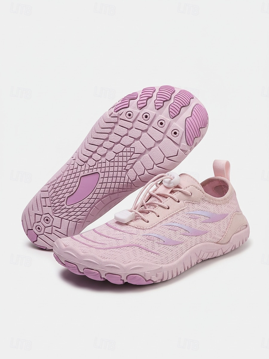 Zapatos acuáticos lila claro para mujer: zapatos acuáticos ligeros, sin cordones, tipo descalzo, de secado rápido, transpirables y antideslizantes para la playa, la piscina, el surf y los viajes. 2026 - $32.99 –P2
