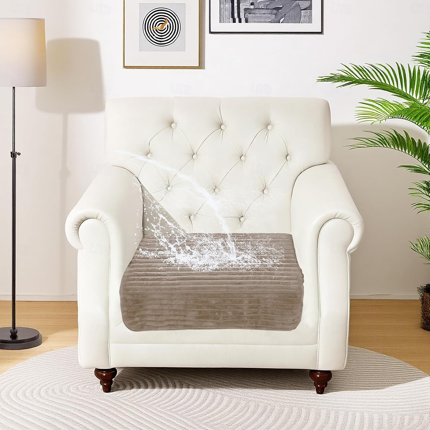 100% Waterproof Couch Cover, Couch Covers for Dogs Washable, Non Slip Sectional Couch Covers for 3 Cushion Sofa Pet Friendly, Sofa Covers Protector, Dog Bed Cover 2026 - $18.99 –P4