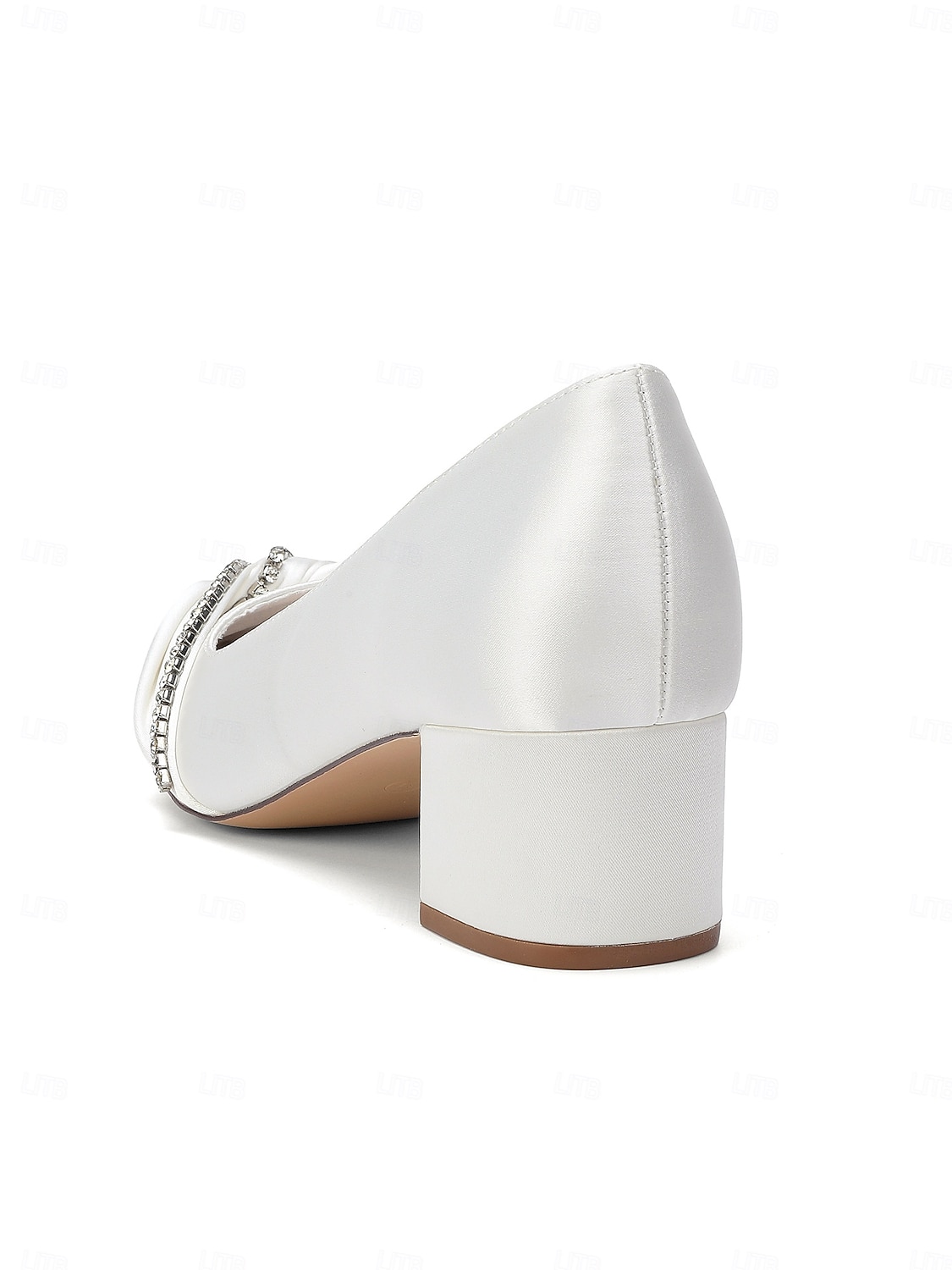 Sapatos de salto grosso femininos - elegantes sapatos azul-marinho para a mãe da noiva em casamentos na cidade. de 2026 por $69.99 –P5