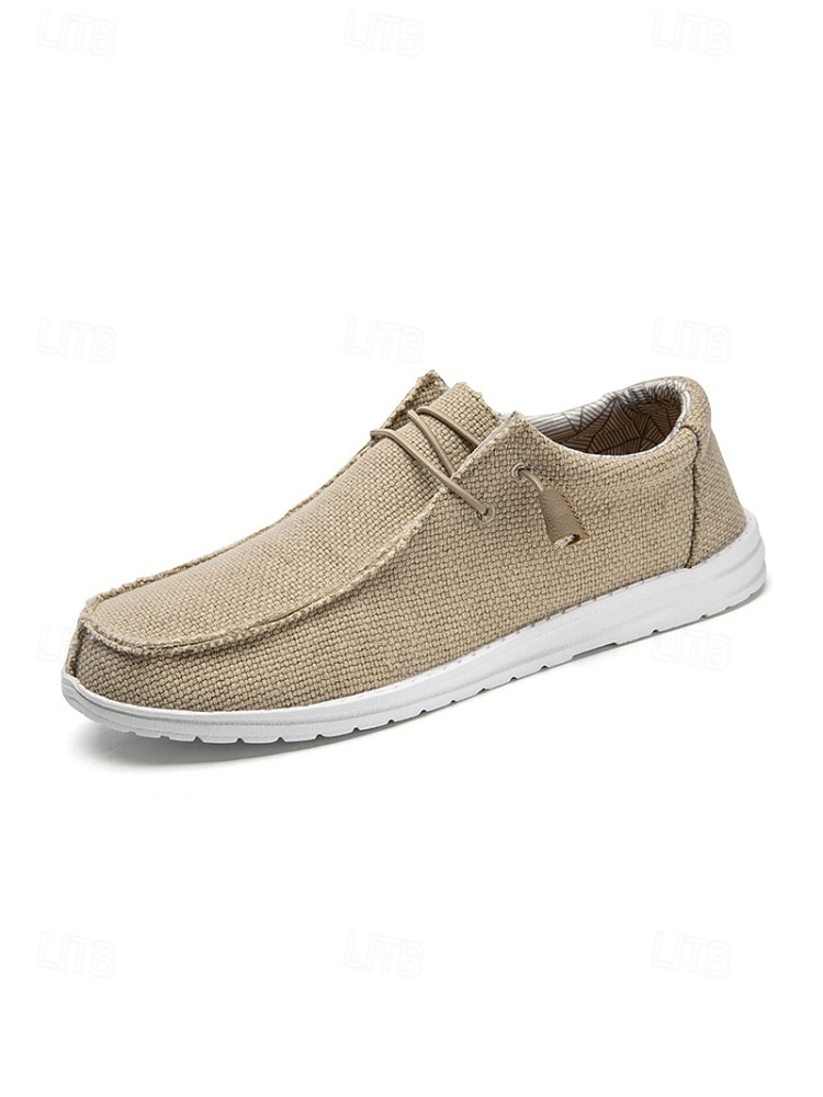 Men's Canvas Outdoor Resort Shoes – Comfortable Slip-On Loafers for Travel, Walking and Casual Resort Wear 2026 - $42.99 –P6