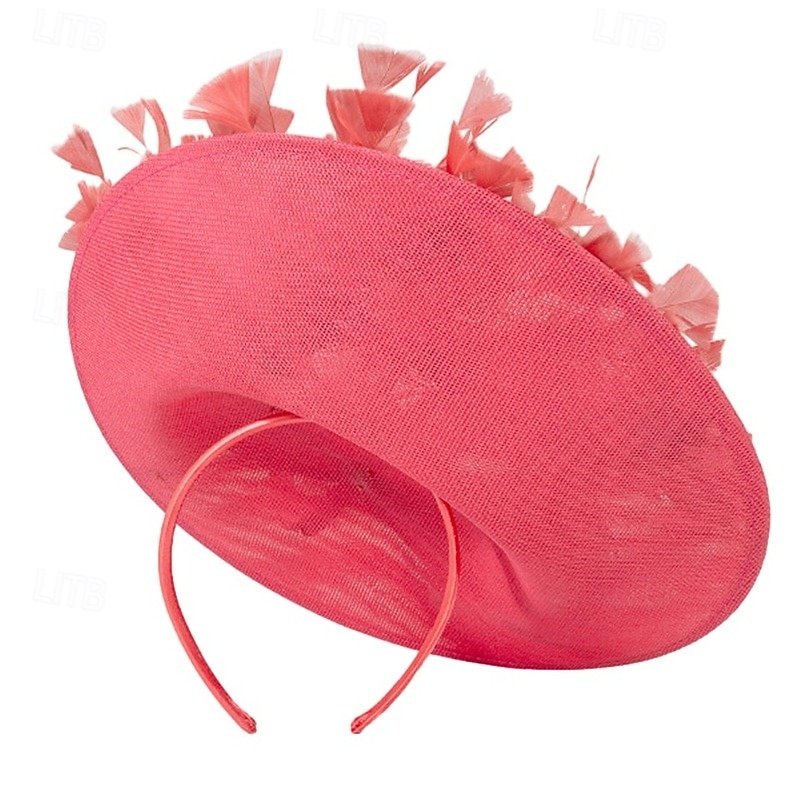 Derby Hat Fascinator Hat Fascinator Gentlewoman Fancy Dress Women's Derby Ascot Horse Racing Festival Adults' Hat Summer Spring 2026 - $35.99 –P3