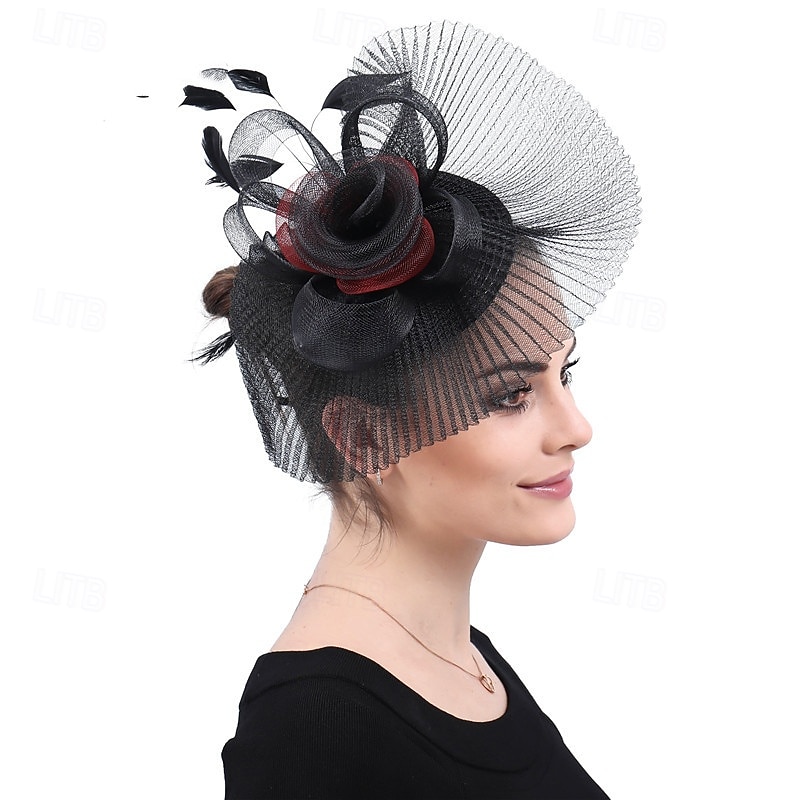 Чародеи Полиэстер Свадьба Винтаж Симпатичные Стиль Ретро С Пух Заставка Головной убор 2026 - $27.99 –P1